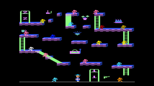 ���������꡼ No.002�Υ���ͥ������ / ��Bounty Bob Strikes Back!�ס�Atari 7800�Ǥ�ͽ����ճ��ϡ��ץ�åȥե�����ۥ�������Ȥ���������̾���ܿ����������Υϡ��ɤǻȤ��륫���ȥ�å��ǥ�꡼��