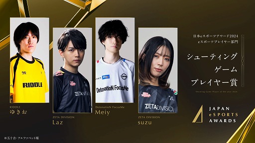 ���������꡼ No.003�Υ���ͥ������ / ��ǯ�Ǥ��������e���ݡ��ĥץ쥤�䡼��Τ��������e���ݡ��ĥ����2024�ס�e���ݡ���������޼Ԥ�ȯɽ