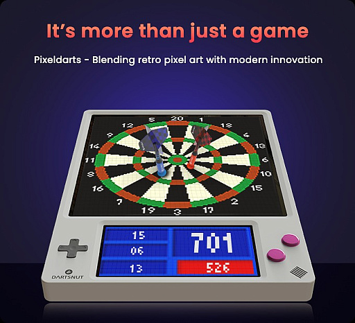 ���������꡼ No.003�Υ���ͥ������ / �ڥ��ɤ��ͼ��߽Фʤɡ��ӥǥ������൤ʬ��ͷ�٤�վ������ĥܡ��ɡ�Pixeldarts�פ�Kickstarter�����ڡ����Ÿ���档�ץ������ǿ����ʥ롼�볫ȯ���ǽ