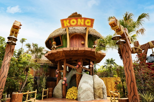 画像ギャラリー No.004のサムネイル画像 / USJの新エリア「ドンキーコング・カントリー」は,いよいよ明日オープン。新アトラクション「クレイジー・トロッコ」やエリアの見どころを紹介