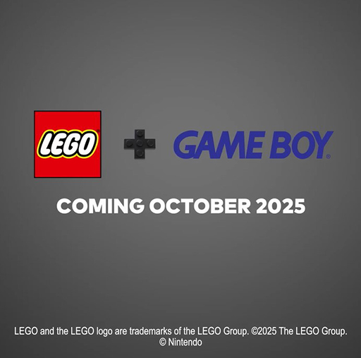 画像ギャラリー No.001のサムネイル画像 / LEGO,ゲームボーイとのコラボ商品を2025年10月に発売。ティザー映像を公開