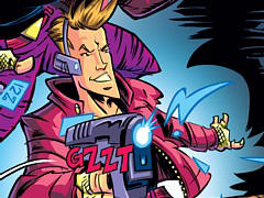 NES用新作ゲームとグラフィックスノベルを組み合わせた，ユニークなプロジェクトがクラファンを実施中。型破りでスラップスティックなSFストーリーが展開