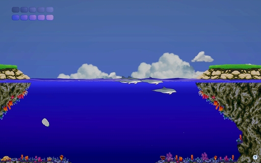 画像ギャラリー No.005のサムネイル画像 / 名作「エコー・ザ・ドルフィン」の初期2作品がリマスターされる。スピードランやエディットコースの共有など，新機軸も実装