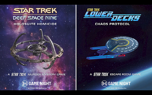 画像ギャラリー No.001のサムネイル画像 / 「スタートレック」の公式アナログゲーム2本がクラウドファンディング実施中。マーダーミステリーと脱出ゲームでスタートレックの世界に浸ろう