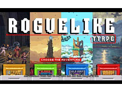 「Hades」「Enter the Gungeon」などのローグライトにインスパイアされたTRPGがクラファンを実施中。毎回展開が変わり，死につつ学んでクリアを目指す