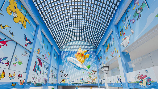 画像ギャラリー No.001のサムネイル画像 / 世界で初めてポケモンの名を冠した空港「のと里山ポケモン・ウィズ・ユー空港」，7月7日にオープン