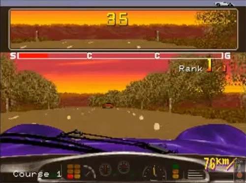 画像ギャラリー No.010のサムネイル画像 / 「アウトラン」などレースゲーム5作品を収録したアップライト型筐体が2026年秋に発売。ステアリングやペダルでアーケード感覚を再現