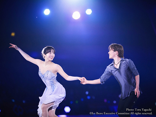 画像ギャラリー No.002のサムネイル画像 / Cygamesが,フィギュアスケーターの宇野昌磨選手と本田真凜選手によるアイスダンスチームのサポート企業に