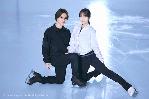 画像ギャラリー No.004のサムネイル画像 / Cygamesが,フィギュアスケーターの宇野昌磨選手と本田真凜選手によるアイスダンスチームのサポート企業に