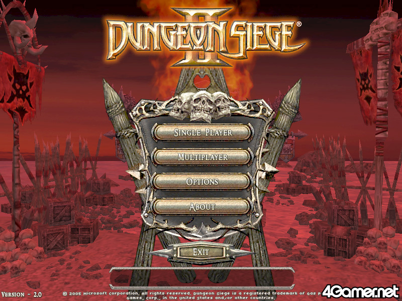 4Gamer.net】RPG －「Microsoft Dungeon Siege II」－ 体験版