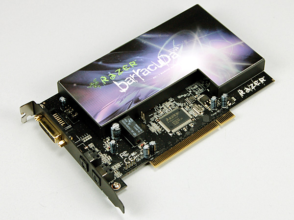 Delegation Rust smykker 4Gamer.net】［レビュー］Razer Barracuda AC-1 Gaming Audio Card