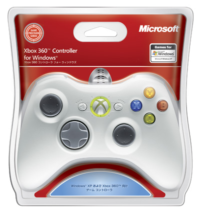 ゲームパッド Microsoft Xbox 360 Controller For Windows レビュー