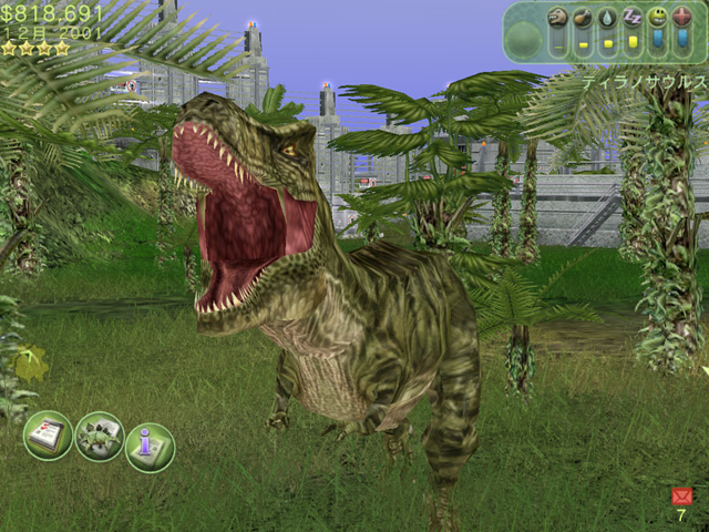 画 面 は 開 発 中 の も の で す. "Jurassic Park: Operation Genesis" interac...