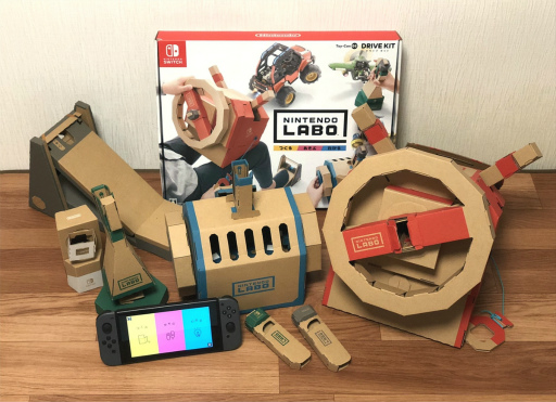 Nintendo LaboפToy-Conå3ơ֥ɥ饤֥åȡפо졣ųݤ򤵤ʲ֤ϡԵΦͷӿԤ