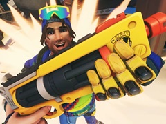 「オーバーウォッチ 2」,トイガンでおなじみの“NERF(ナーフ)”とのコラボを発表。独特な発射音も再現したキャスディのスキンが登場