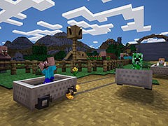 「ソニックレーシング クロスワールド」,有料DLC第1弾「マインクラフト」を本日リリース