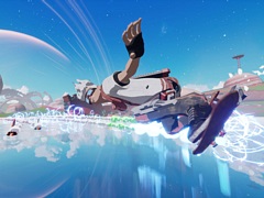 オープンワールド型SFアクションADV「スター・オーバードライブ」,PS5パッケージ版を本日発売。謎に満ちた惑星をホバーボードで駆け巡れ